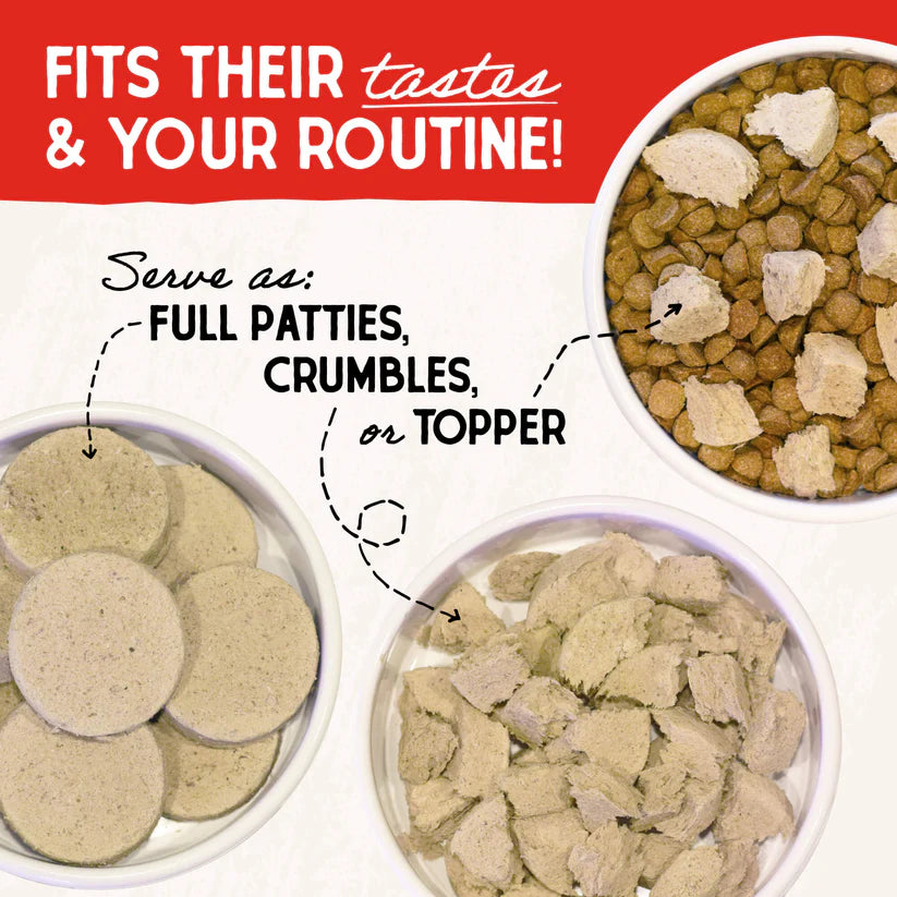 Stella & Chewy's Super Beef Freeze-Dried Raw Dinner Patties 709g