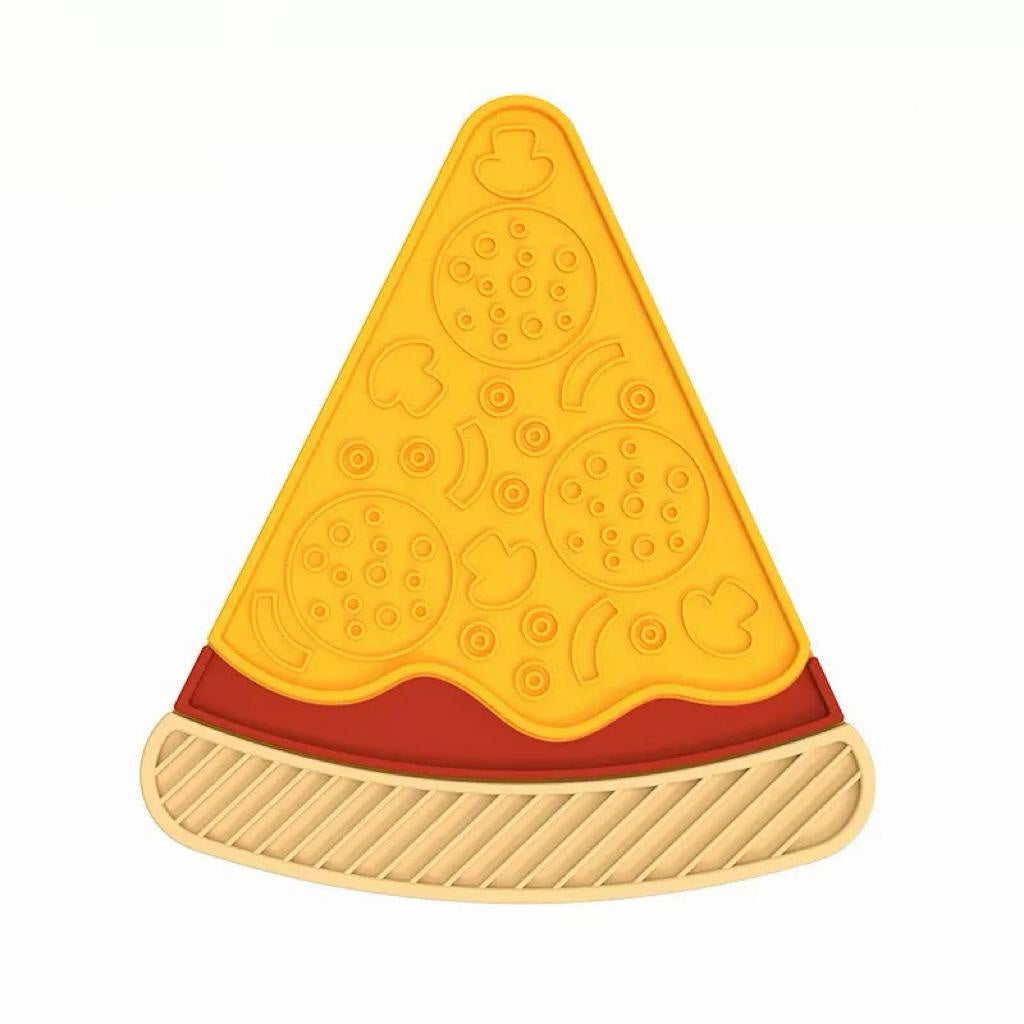 PawzNDogz Herby Pizza Silicone Lick Mat/Slow Feeder