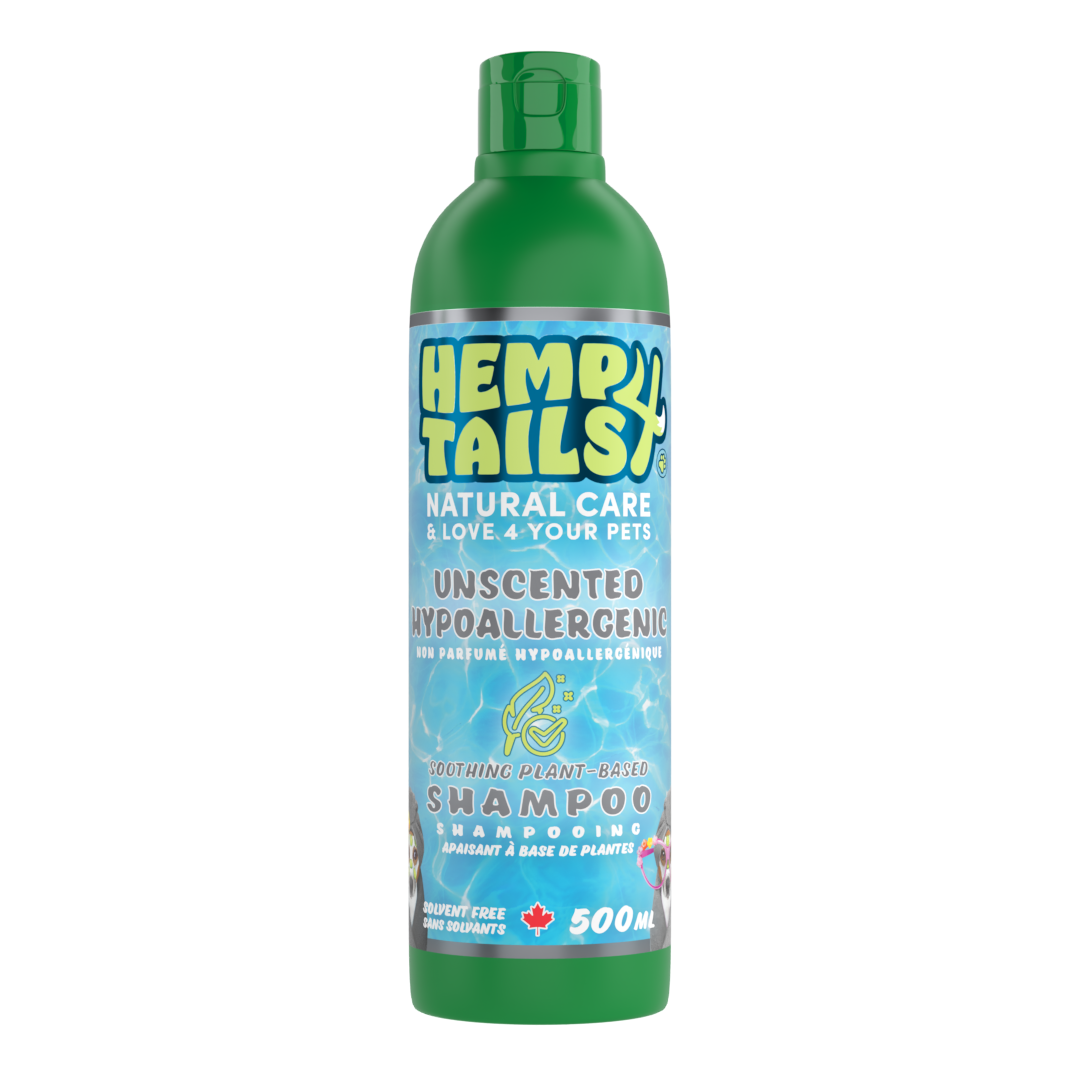 Hemp 4 Tails Hypo Allergenic Unscented Shampoo 500ml
