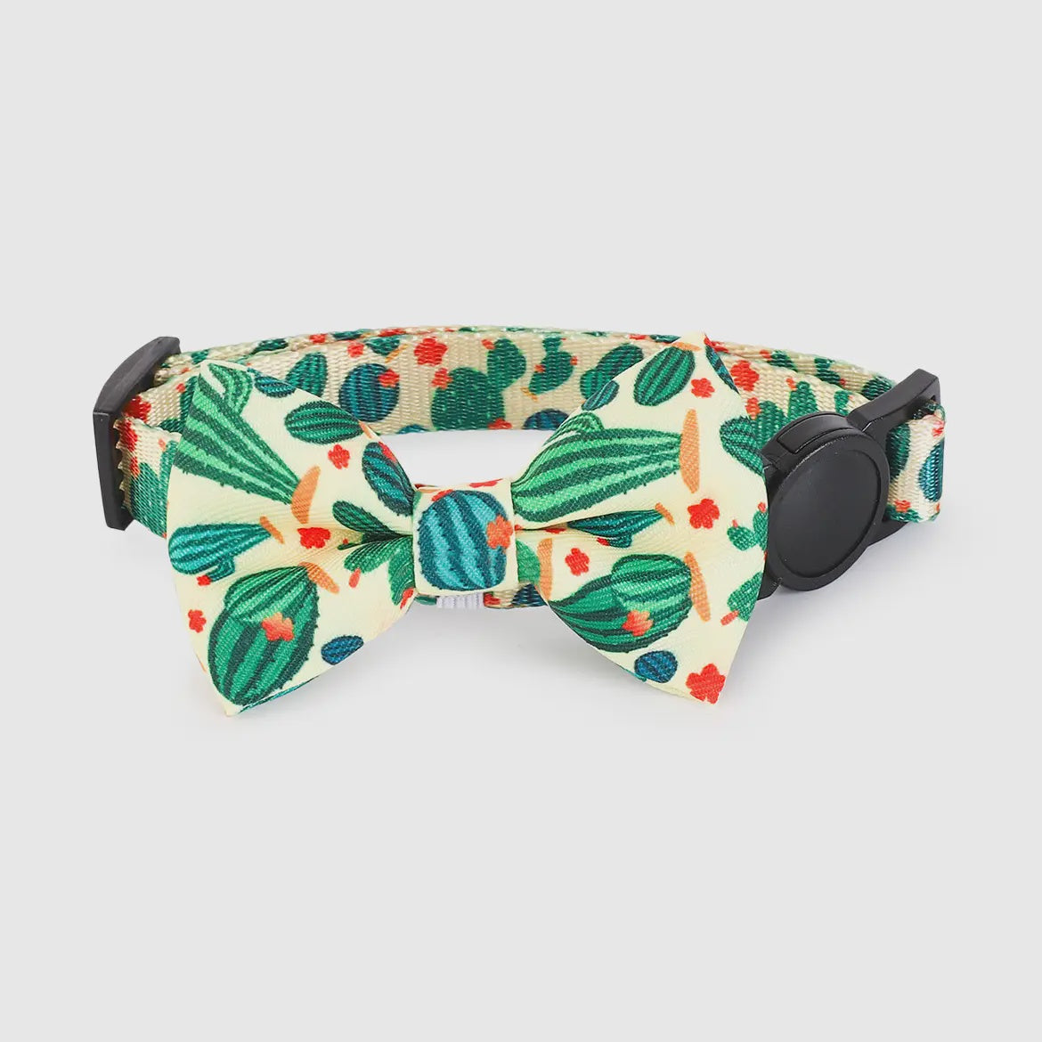 Hugsmart Pet — Bowknot - Cactus - Cat Collar