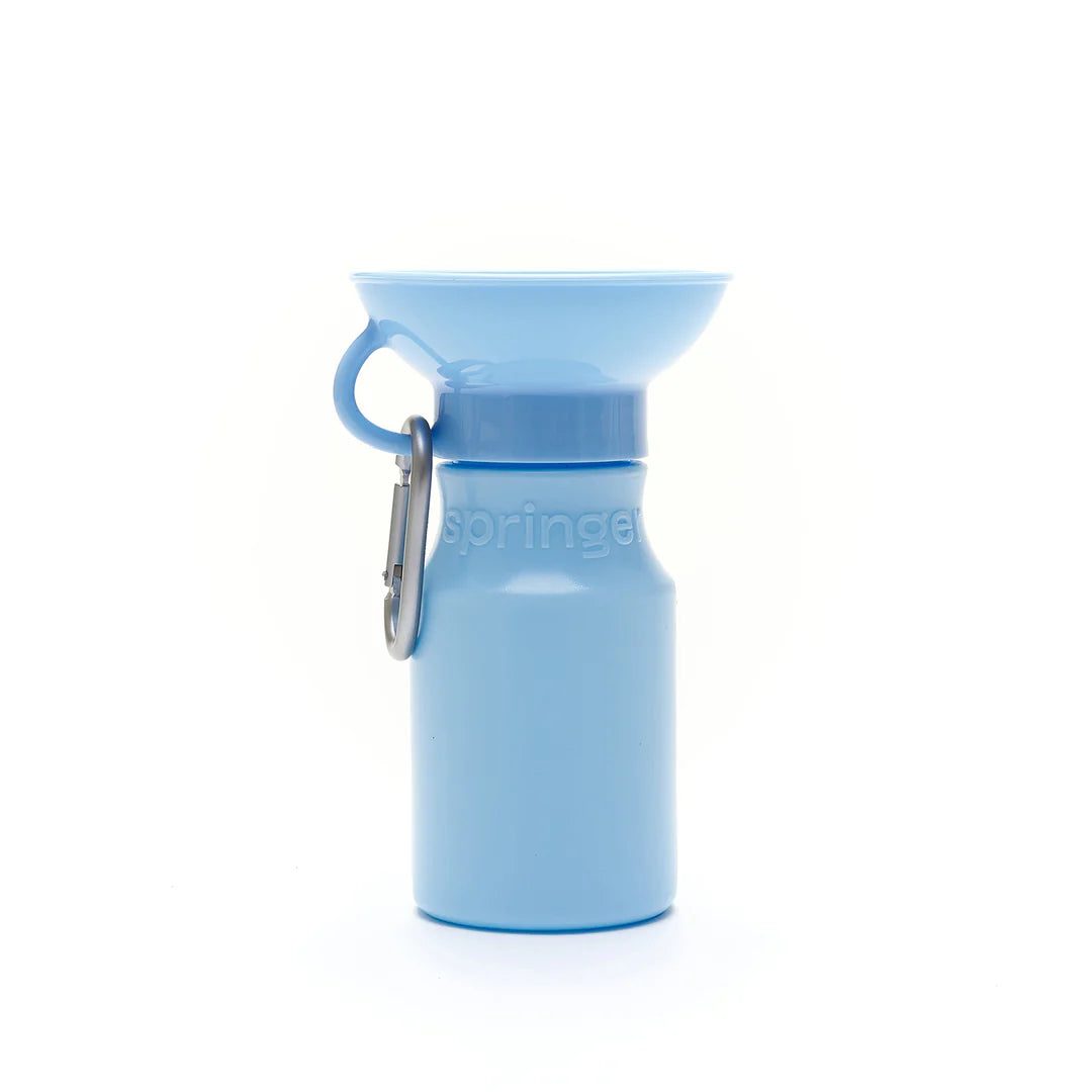 Springer Mini Dog Travel Bottle 15oz - Sky Blue