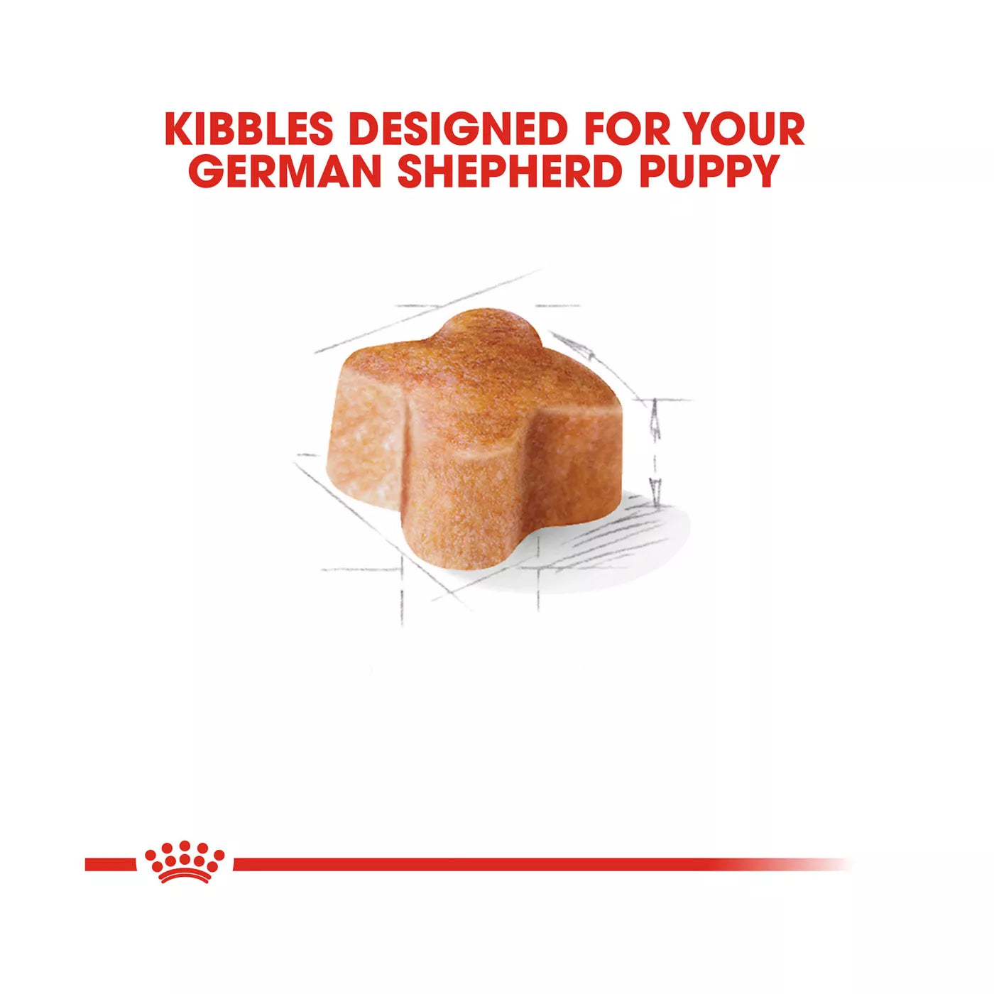 Royal Canin Breed Health Nutrition German Shepherd Breed Specific Puppy Dog Dry Food - 30 lb