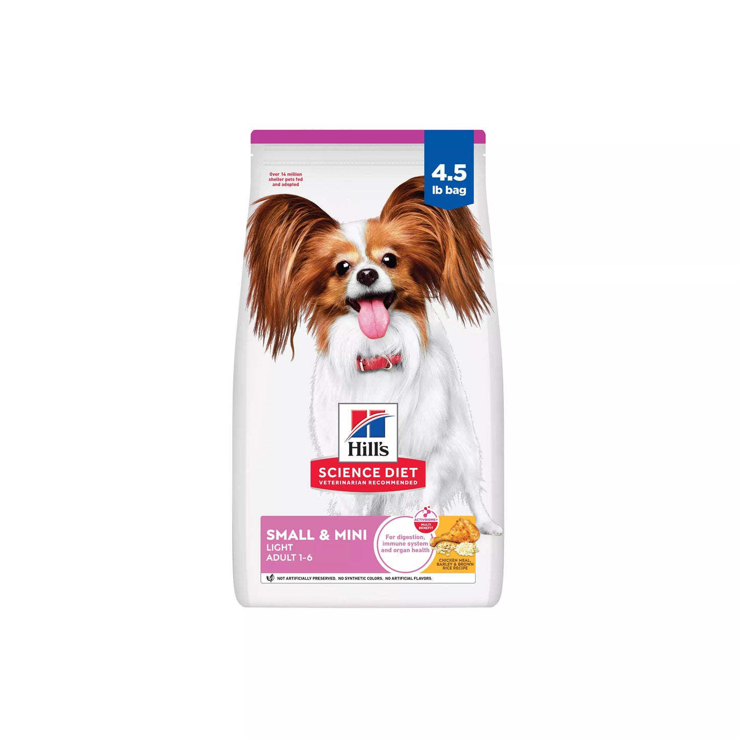 Hill's Science Diet Light Small Breed Adult Dry Dog Food - Chicken Meal & Barley 4.5lb