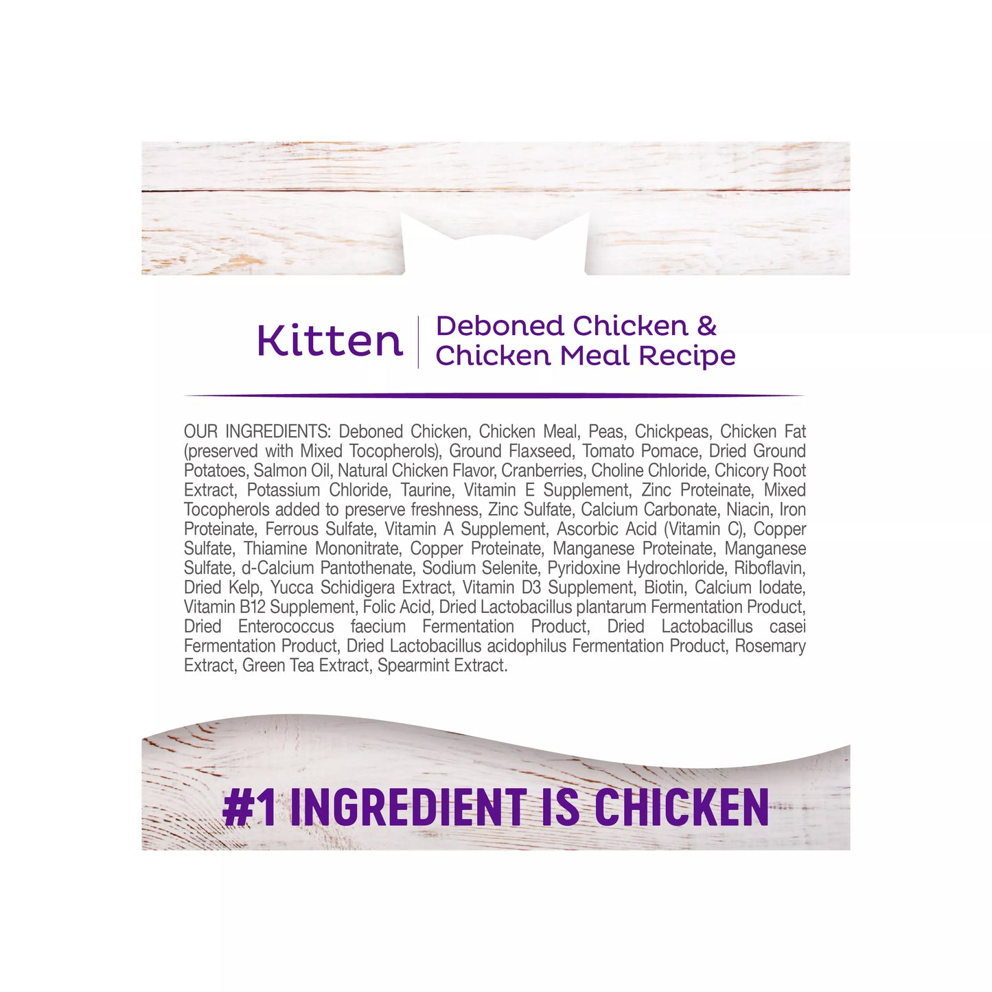 Wellness Complete Health Kitten Food - Natural, Grain Free, Chicken & Chicken Meal 5.5lb