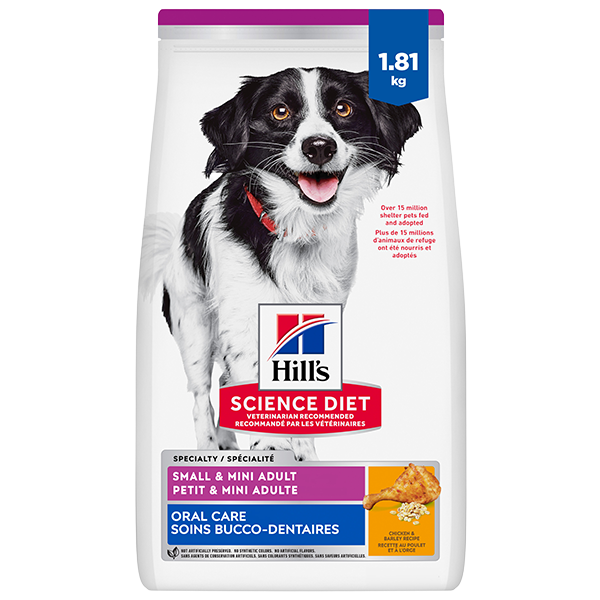 Hill's Science Diet Dog Adult Oral Care Small & Mini Chk 4 lb