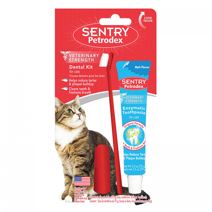 Petrodex Veterinary Strength Dental Kit for Cats 70g