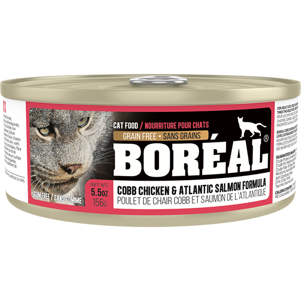 Boreal Cat Cobb Chicken & Atlantic Salmon 156g