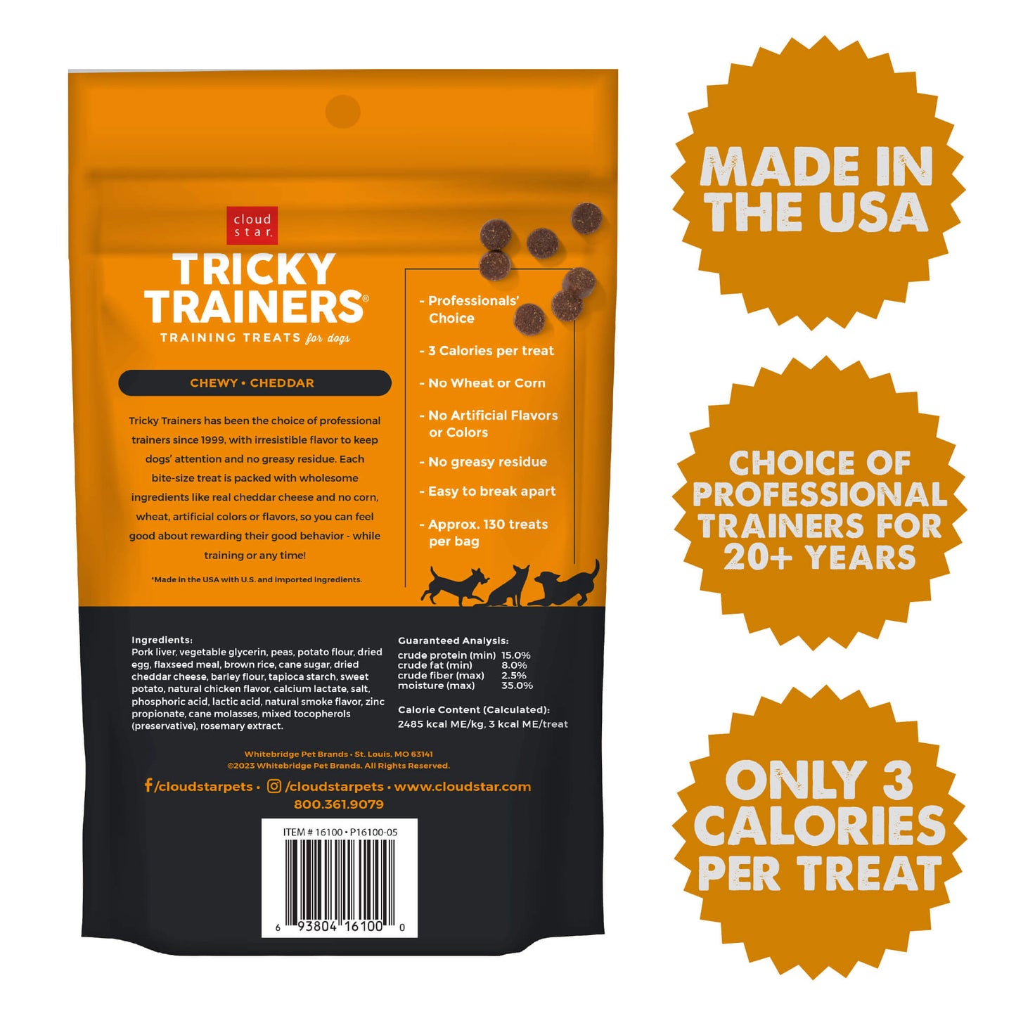 Cloud Star Tricky Trainer Chewy Cheddar 396g