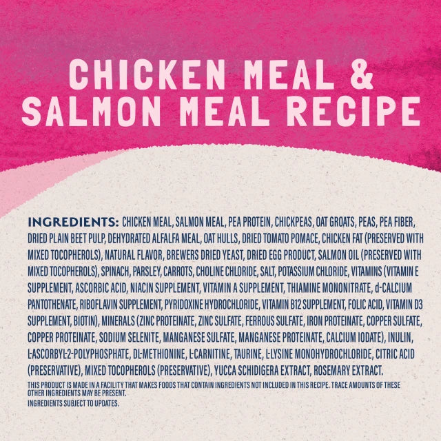 Natural Balance Fat Cats Chicken Meal & Salmon Meal Recipe 15lb