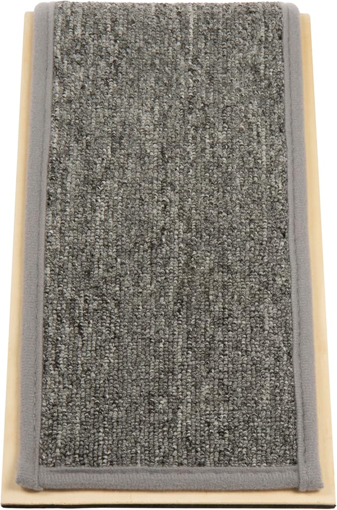 Smarty Kat Carpet Angle Scratch Ramp - Gray