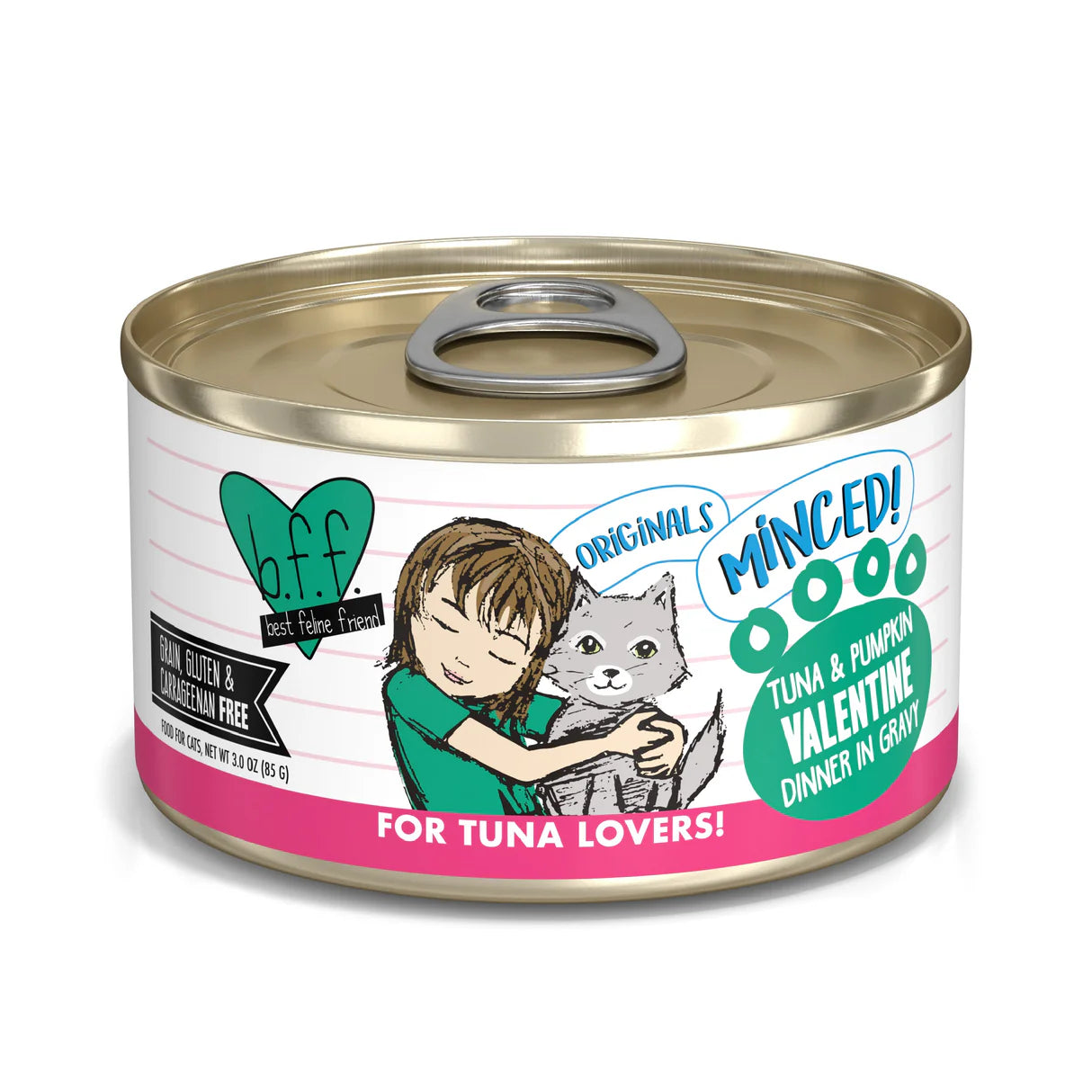 BFF Tuna & Pumpkin Valentine Tuna & Pumpkin Dinner in Gravy 85g