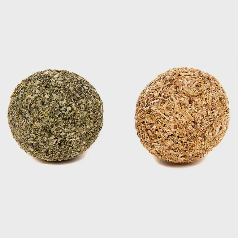 Natural Cat Toy Catnip/Silver Vine Fitness Ball