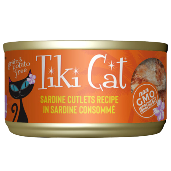 Tiki Cat Hawaiian Grill GF Tahitian Sardine 2.8oz
