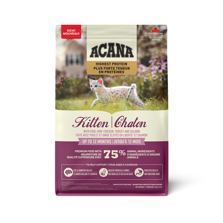 Acana Highest Protein Kitten Recipe 1.8kg