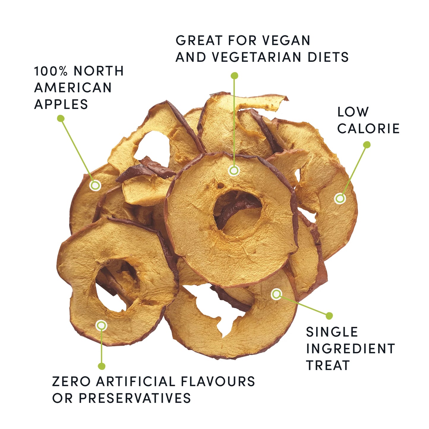 Crumps' Naturals Apple Bites 120g