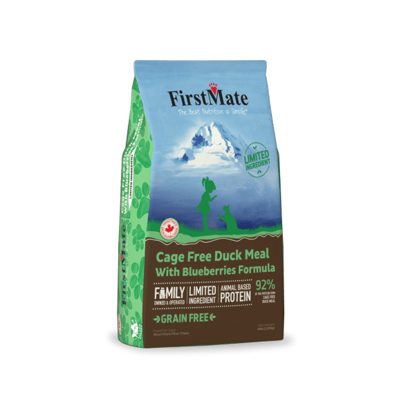 FirstMate Cage Free Duck Meal & Blueberries Formula 10lb