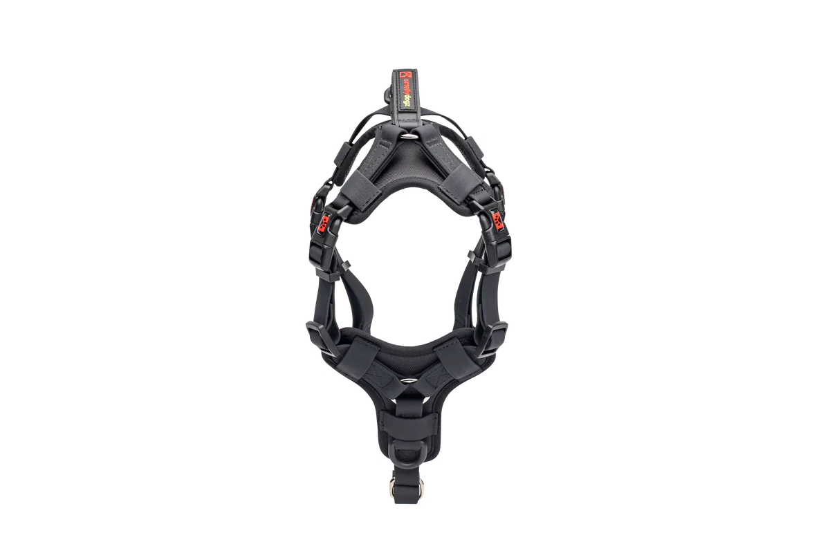 Smellydogz Black Comfort Harness - Large