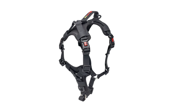 Smellydogz Black Comfort Harness - Large