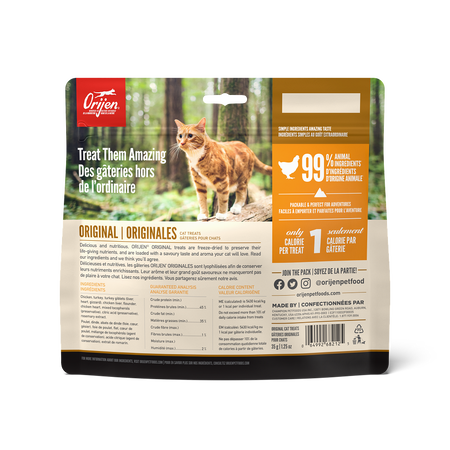 Orijen Freeze Dried Cat Treats Original Recipe 35g