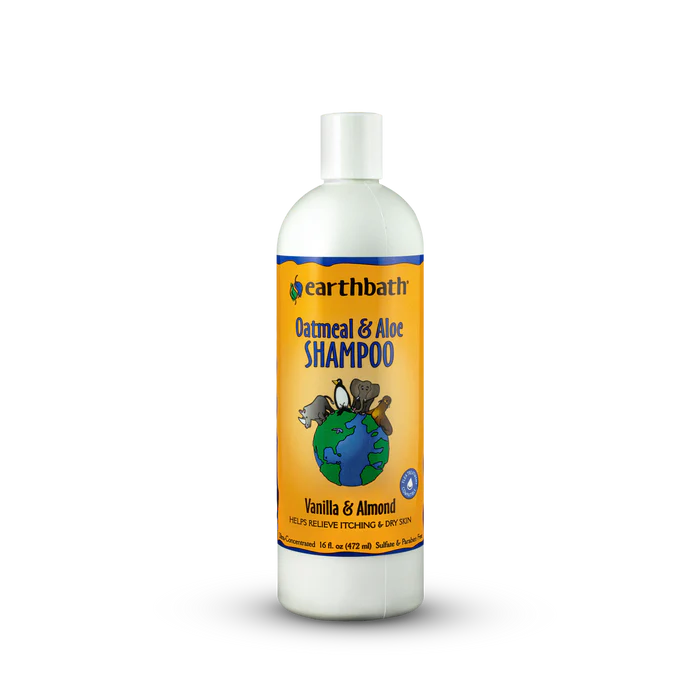Earthbath Oatmeal & Aloe Shampoo - Vanilla & Almond 472ml