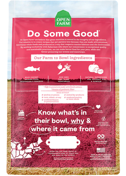 Open Farm Wild-Caught Salmon Grain-Free 22lb