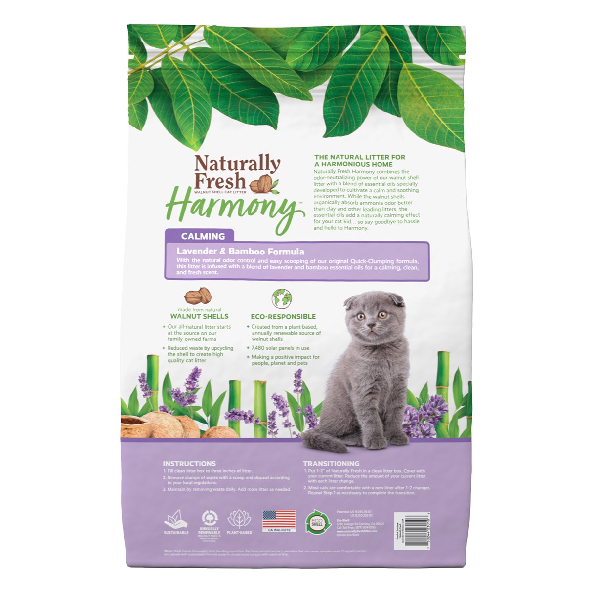 Naturally Fresh Harmony Lavender & Bamboo Formula 14lb