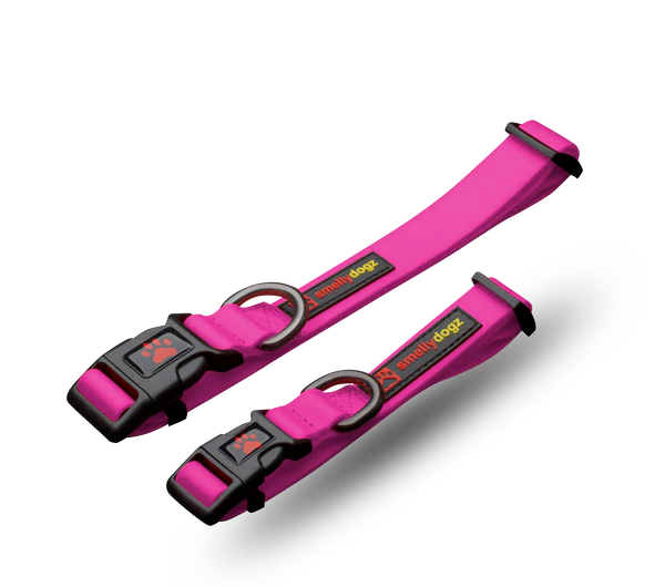 Smellydogz Small/Medium Adjustable Comfort Collar - Pink