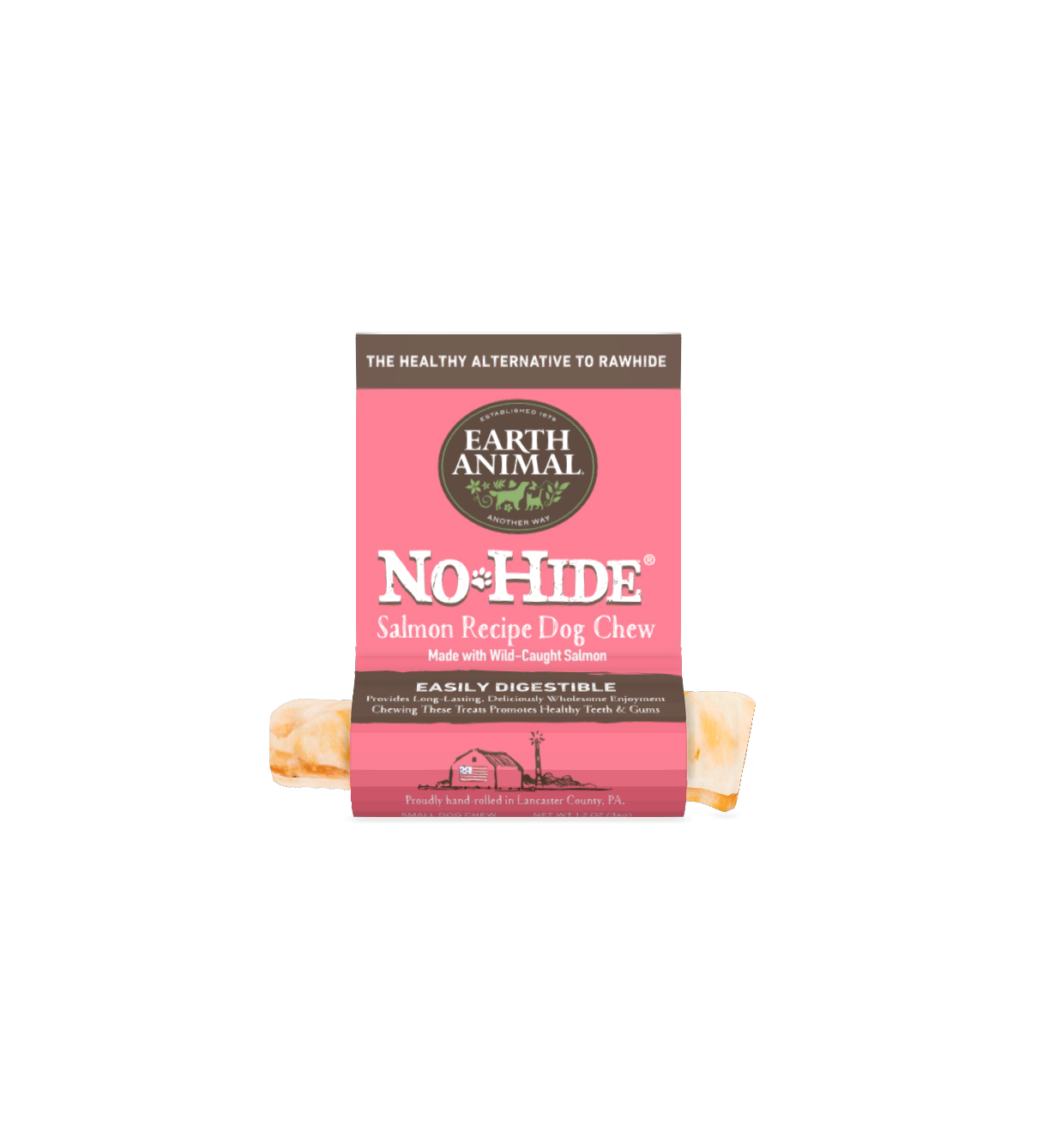 Earth Animal No Hide Salmon Chew Small