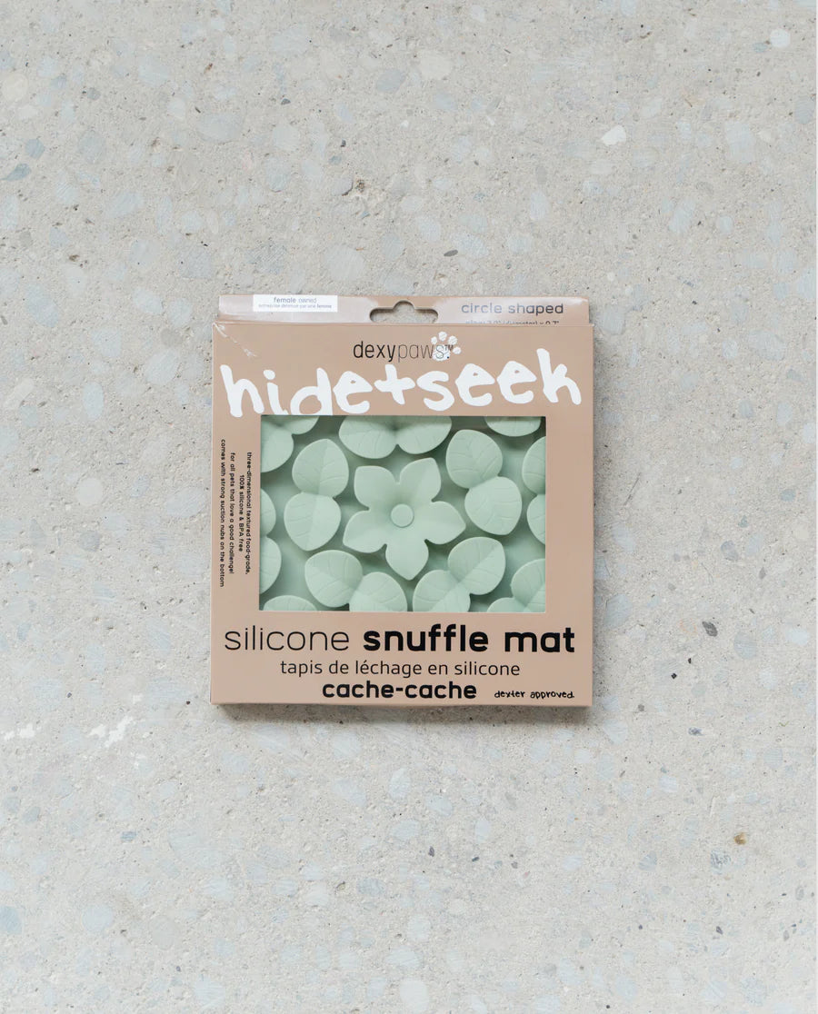 DexyPaws Silicone Enrichment Snuffle Mat - Sage Green