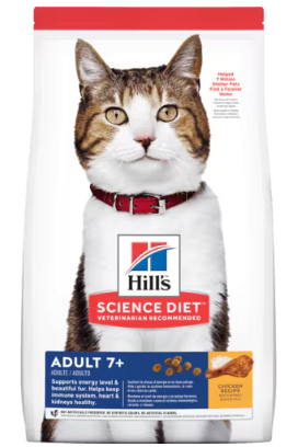 Hill's Science Diet Adult 7+ Chicken Recipe 7lb