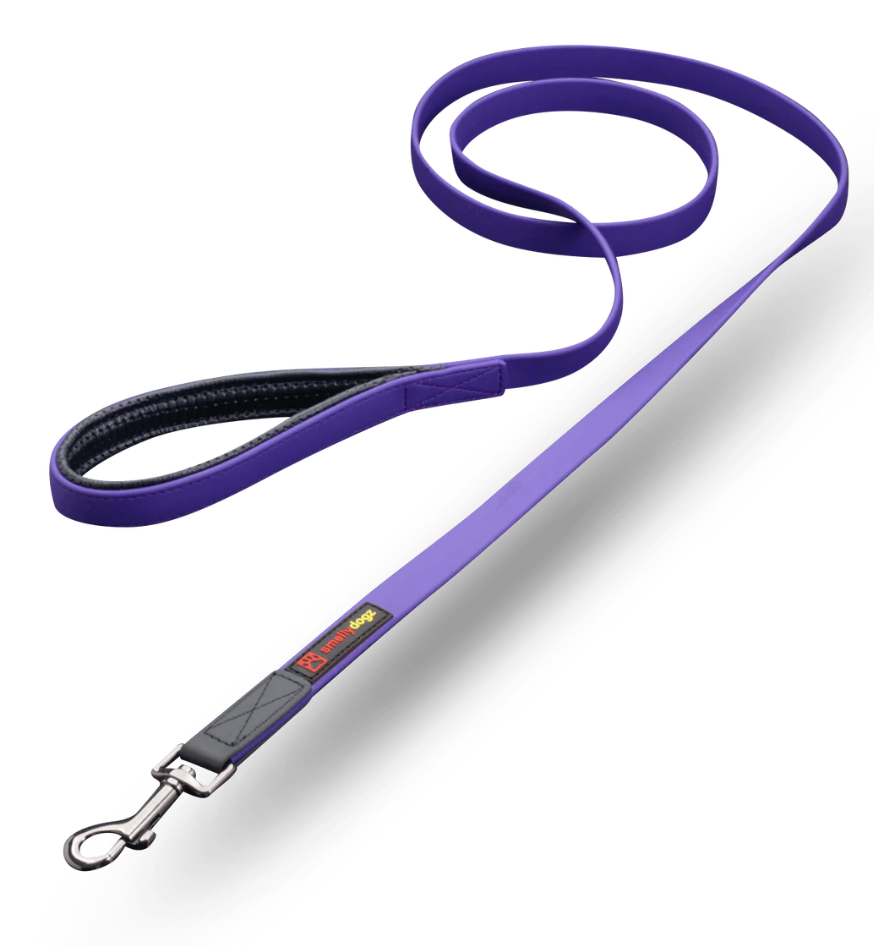 Smellydogz Large 6' Comfort Lead - Purple