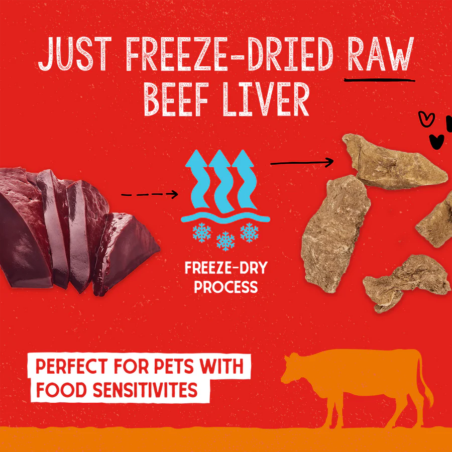 Stella & Chewy's Beef Liver Treats 85g