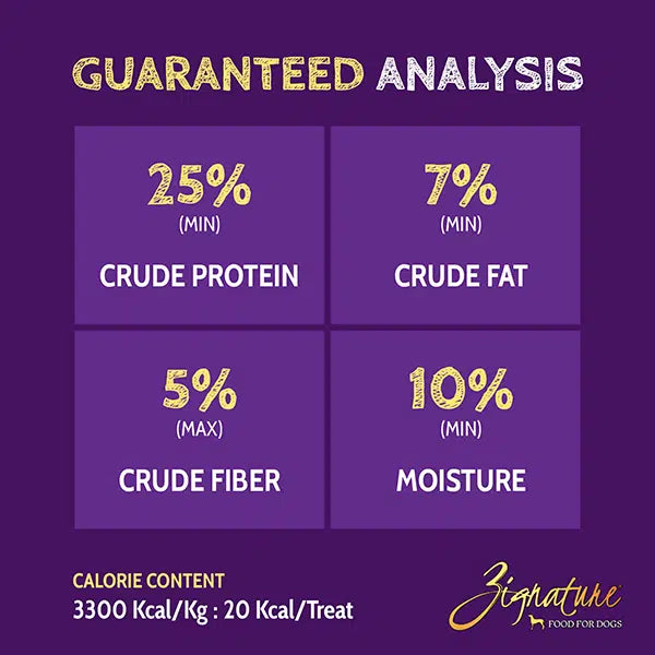 Zignature Venison Formula Biscuit Treats for Dogs 12oz
