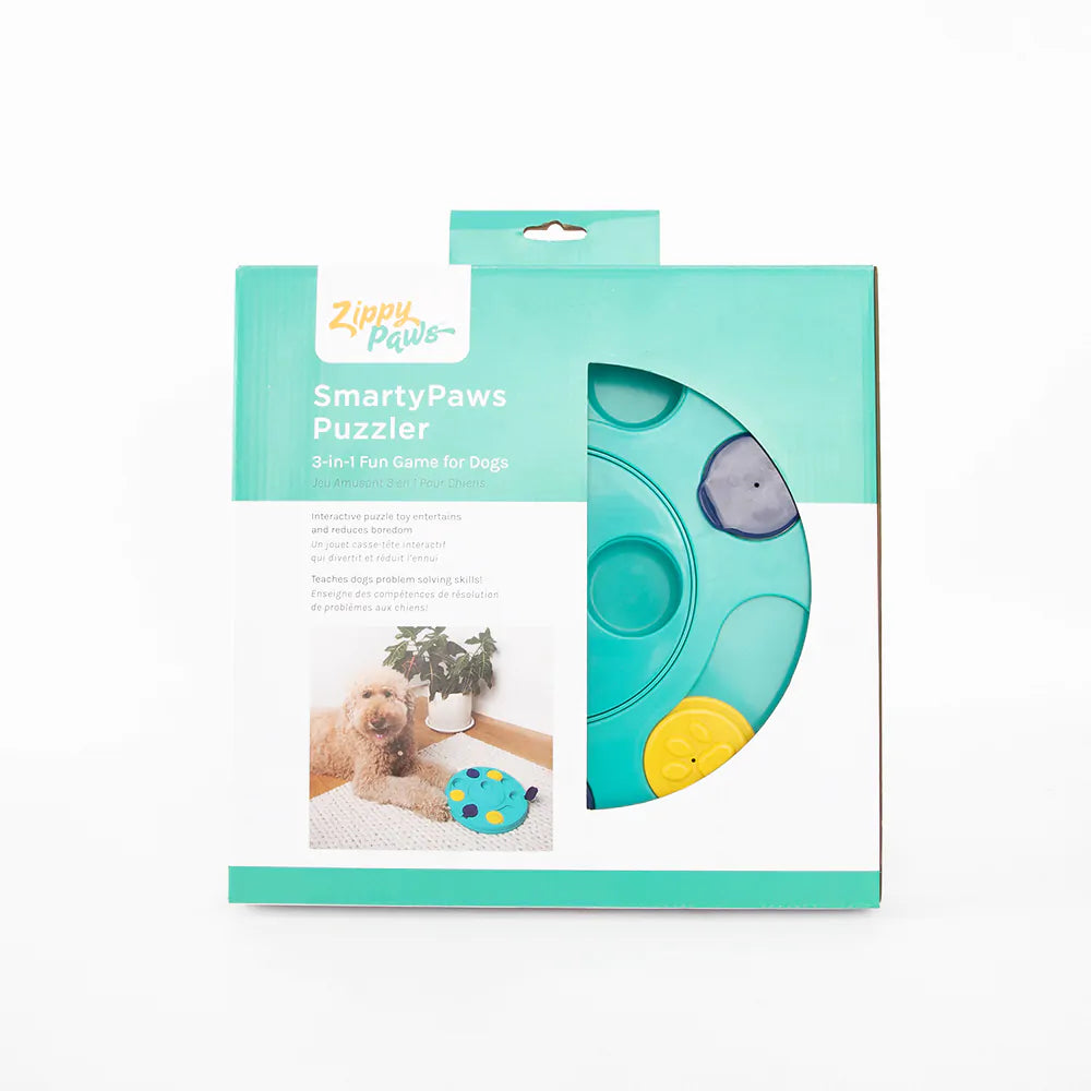 ZippyPaws SmartyPaws Puzzler Teal