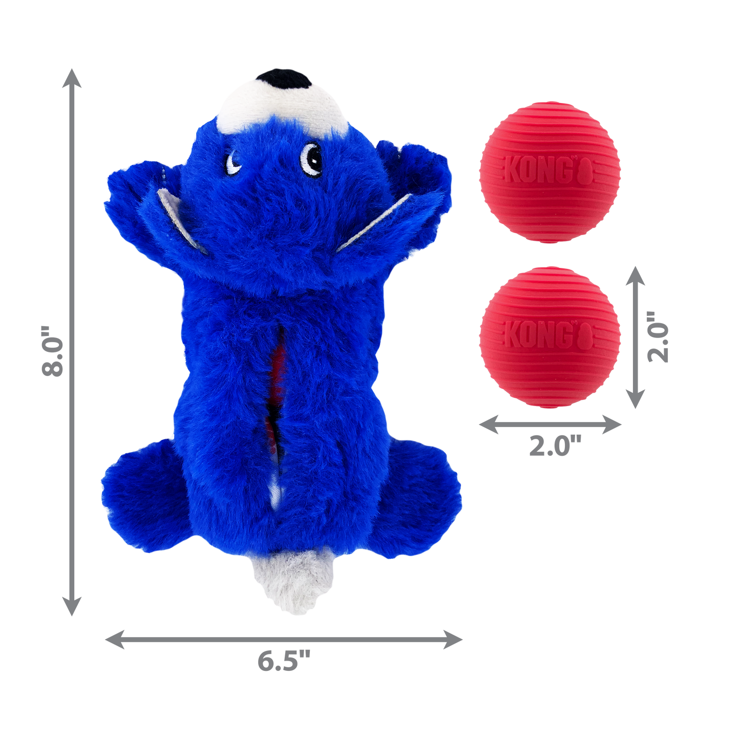 Kong Cozie Pocketz Bear