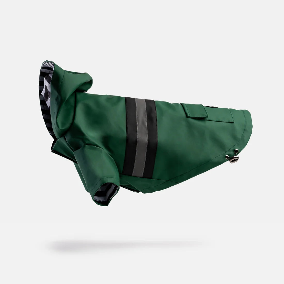 Silver Paw Aden Dog Green Raincoat - XL