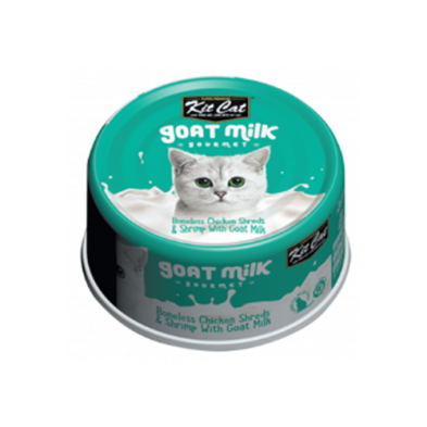 Kit Cat Wet GMG Chicken & Shrimp w/Goat Milk 70g
