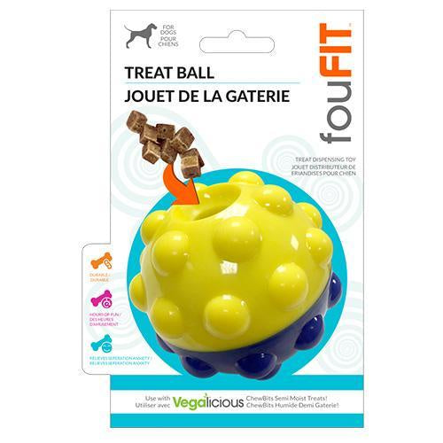 Fou Fou Brands Bumper Treat Ball - Large 5"