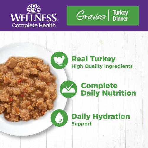 Wellness Complete Health Gravies Turkey Entree Bits 5.5oz