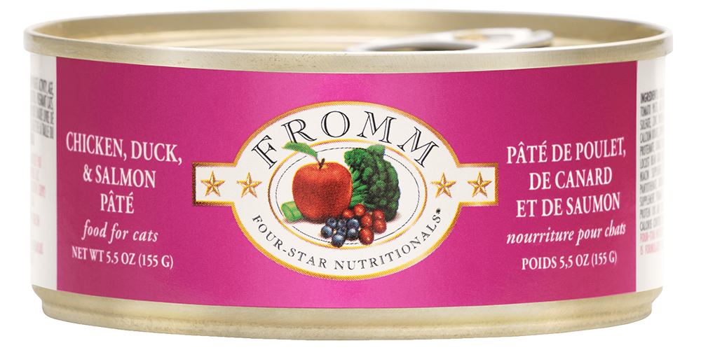 Fromm Four Star Chicken, Duck & Salmon Pate 5.5oz