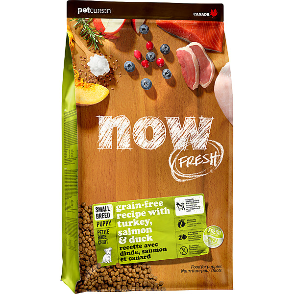 Now Fresh Puppy Small Breed Turkey, Salmon & Duck Grain-Free Recipe 6lb