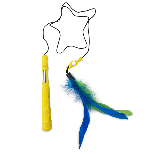 JW Pet Company Telescopic Flutter-ee Feather Cat Wand