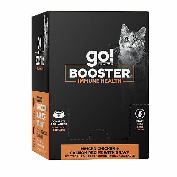 Go! Solutions Immune Minced Chkn+Slmn w/gravy 2.5oz