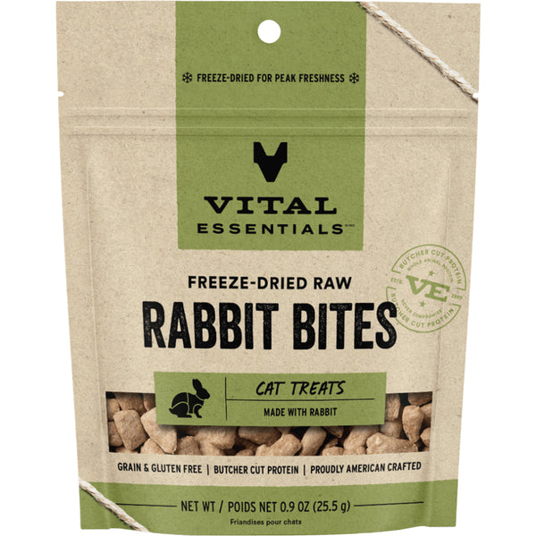 Vital Essentials Freeze-Dried Rabbit Bites 25.5g