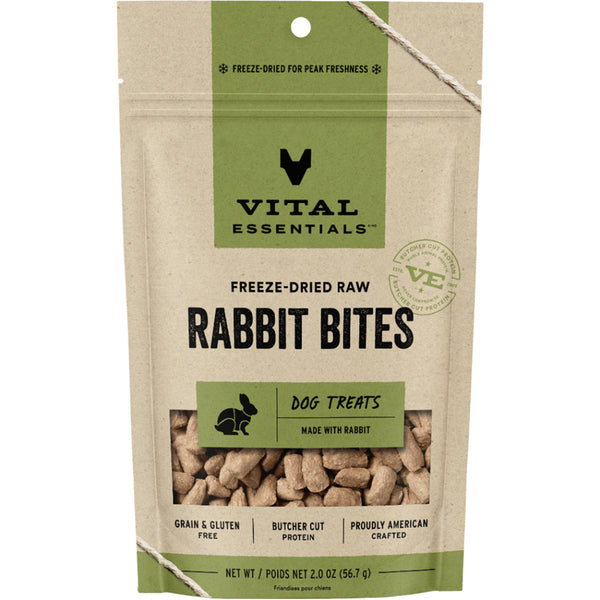 Vital Essentials Freeze-Dried Rabbit Bites 56.7g