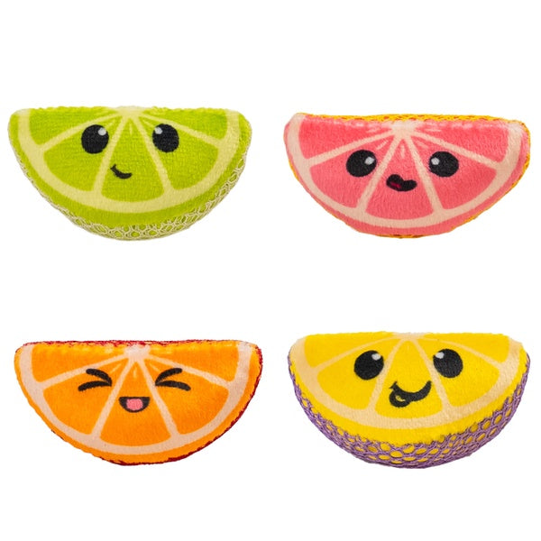 Outward Hound Dental Catnip Fruit Wedges 4 Pack