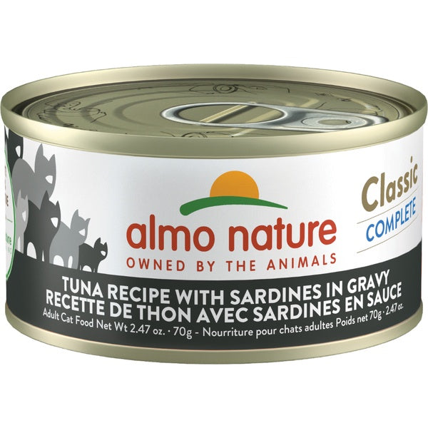 Almo Nature Tuna with Sardines in Gravy 70g
