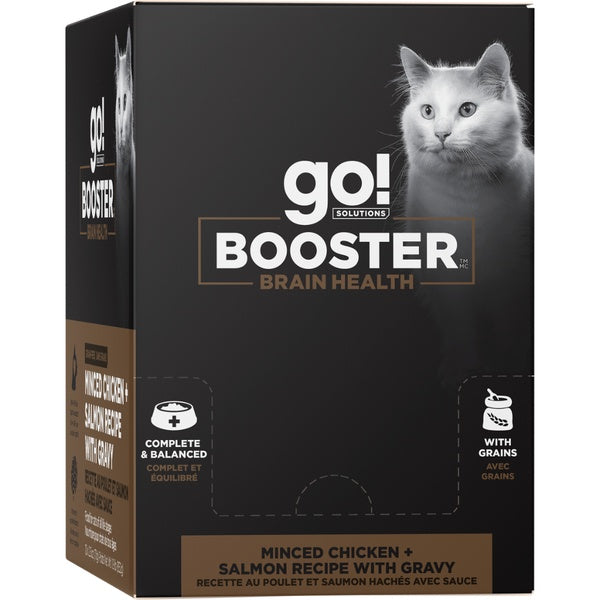 Go! Solutions Brain Minced Chkn+Slmn w/gravy 2.5oz