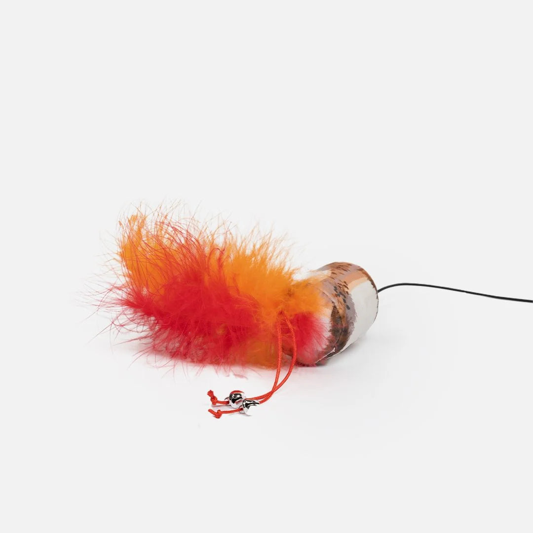 Silver Paw Marshmallow Danger Cat Toy