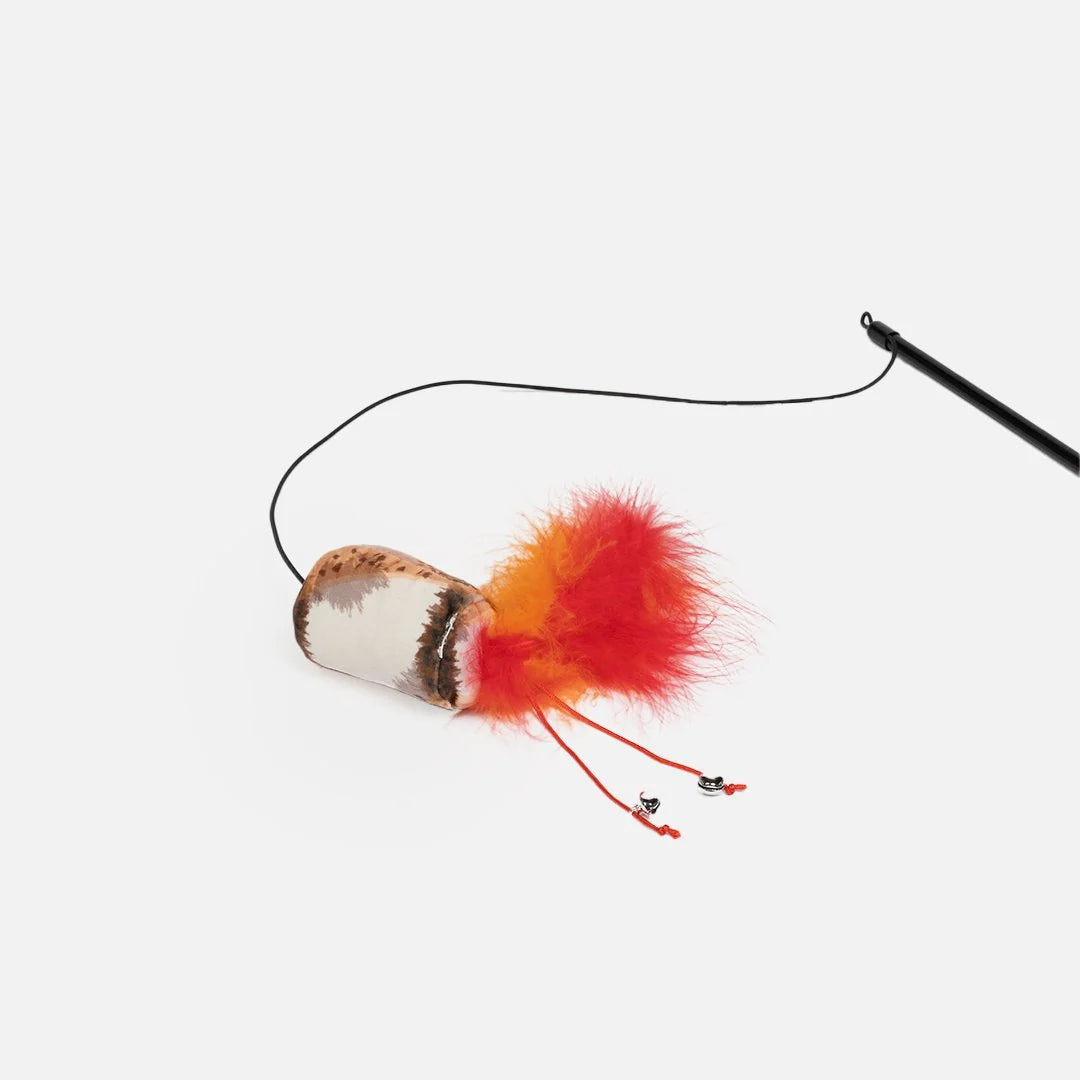 Silver Paw Marshmallow Danger Cat Toy